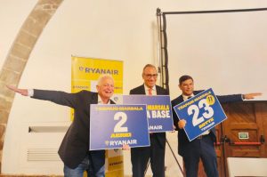 Scatto Ryanair sulla Sicilia: nuova base a Trapani-Marsala, 11 le nuove rotte