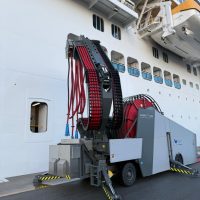 Porto della Spezia, secondo test di cold ironing con Costa Toscana