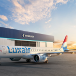 Luxair: consegnato il primo Embraer E195-E2, al via il phase-out dei Dash 8-400