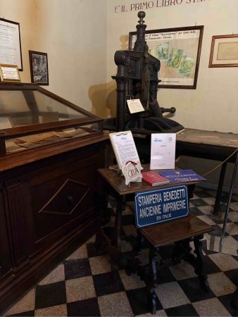 Stamperia Benedetti, visite guidate a Pescia per scoprire una delle più antiche stamperie d’Italia