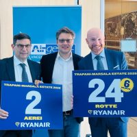 Ryanair accelera da Trapani-Marsala: 2 velivoli basati e 6 nuove rotte