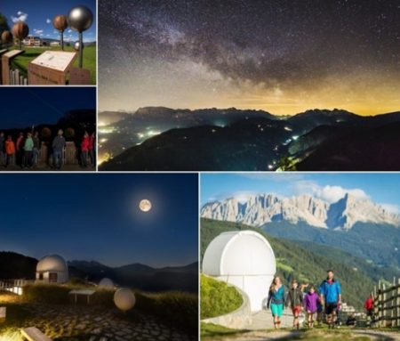 Val d'Ega, percorsi ed esperienze in notturna all'Astrovillaggio