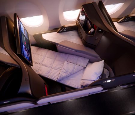 La nuova Delta One Suite debutterà sugli A350-1000 all’inizio del 2027