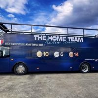 Busitalia accompagna l'Italia Team al Quirinale per la riconsegna del Tricolore delle Olimpiadi