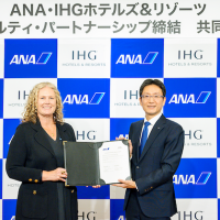 All Nippon Airways e Ihg Hotels: è partnership sui programmi di fidelizzazione
