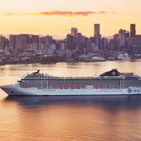 Msc Poesia in rotta verso l'Alaska per crociere fino a settembre