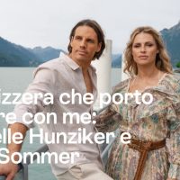 Svizzera Turismo: ecco il nuovo spot con i brand ambassador Michelle Hunziker e Yann Sommer