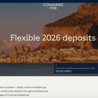 Cox & Kings rinnova il marchio e apre al mercato Usa