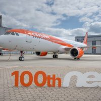 EasyJet accoglie in flotta il suo 100° velivolo della Famiglia A320neo