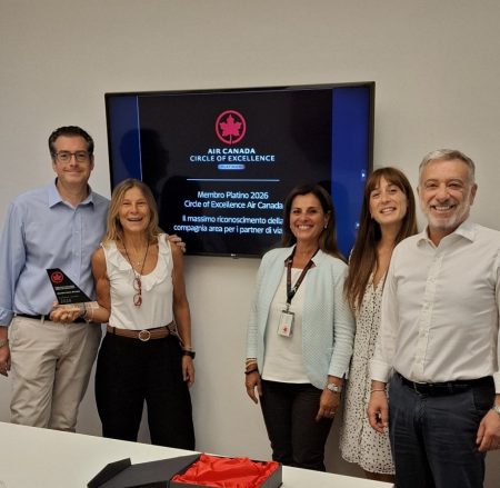 Welcome Travel al Platinum Circle of Excellence di Air Canada
