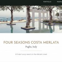 Four Seasons Costa Merlata: il progetto sotto i riflettori internazionali