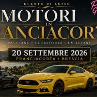 Automobili spettacolari in Franciacorta il 20 settembre