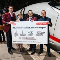 L'alta velocità di Deutsche Bahn arriva all'aeroporto di Bruxelles