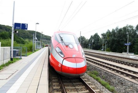 Trenitalia: primi test del Frecciarossa sui binari di Austria e Germania