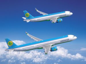 Uzbekistan Airways amplia la flotta: ordine per 8 A320neo e 4 A321neo