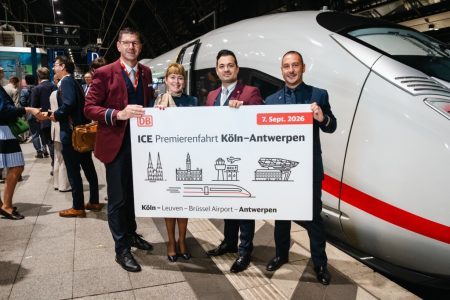 L’alta velocità di Deutsche Bahn arriva all’aeroporto di Bruxelles