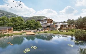 Bonfanti hotel: la chiusura utilizzata per il restyling