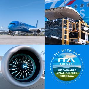 Nasce ‘Fly with Saf’, il programma di Ita Airways e DB Schenker per la sostenibilità