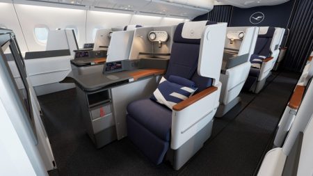 Lufthansa: la nuova business class decolla sugli aeromobili più grandi