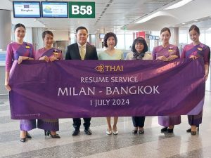 Thai è tornata operativa dall’Italia: “Massima considerazione per questo mercato”