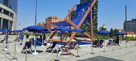 Bluserena porta il mare a Milano. Padolecchia: «L’estate entra nel vivo»