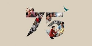 Cathay Pacific celebra i suoi 75 anni: oggettistica in edizione limitata per gli appassionati