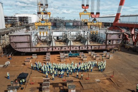Royal Caribbean: posa della chiglia della settima unità di classe Oasis