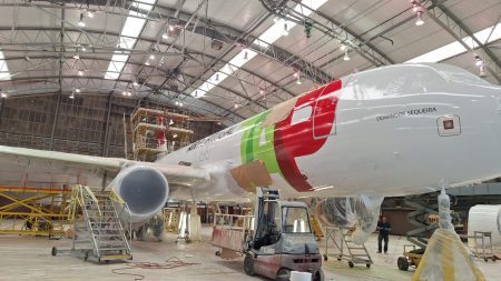 Tap Air Portugal: aerei più leggeri grazie alla nuova tecnologia di verniciatura