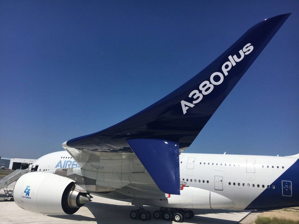 Airbus presenta lo studio della versione “A380plus”