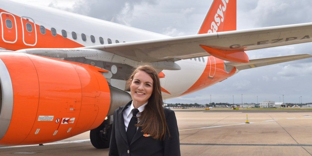 EasyJet, nell’ultimo anno il 15% dei piloti è donna