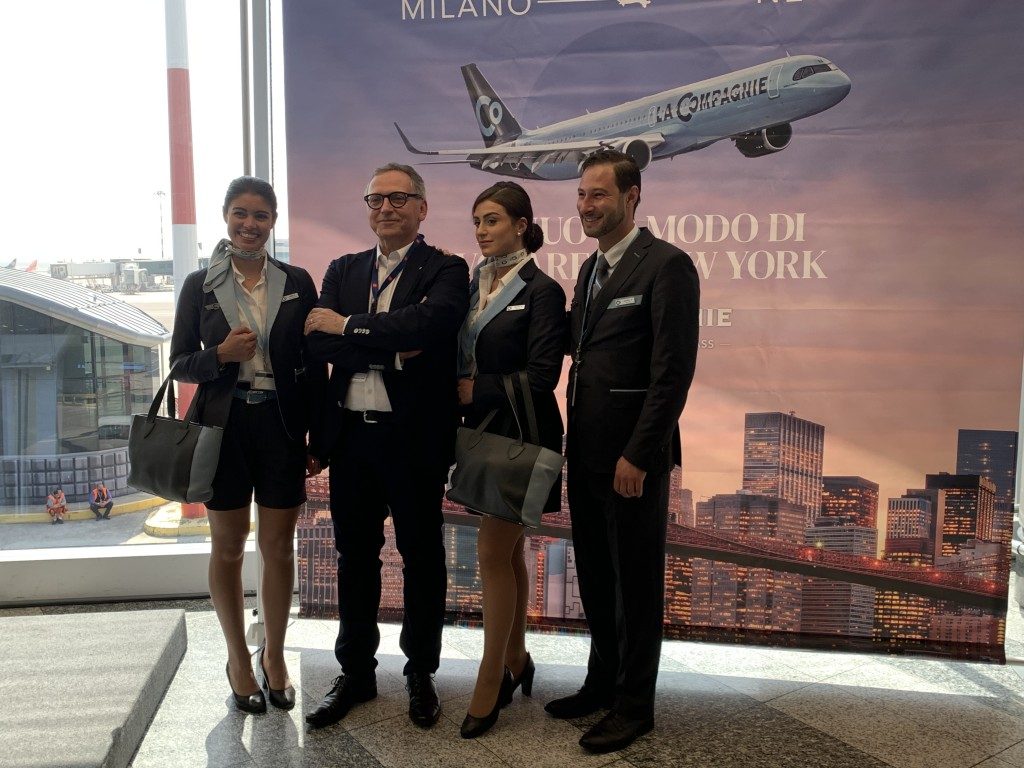 La Compagnie a Milano: «Load factor al 70%, voli giornalieri da settembre»