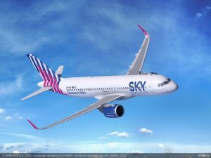 La greca Sky Express accoglie in flotta il primo dei sei A320neo ordinati