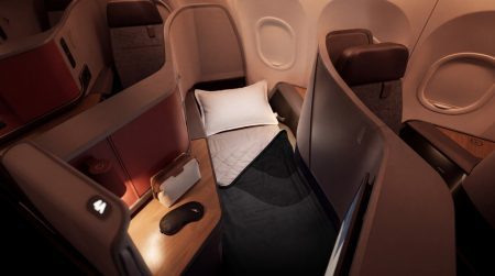 Qantas: ecco la nuova Business Suite dedicata agli Airbus A321Xlr