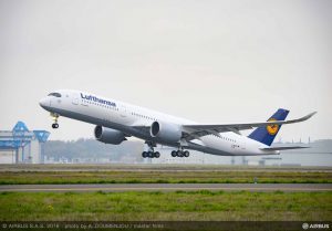 Lufthansa aggiunge alla flotta lungo raggio altri quattro A350-900