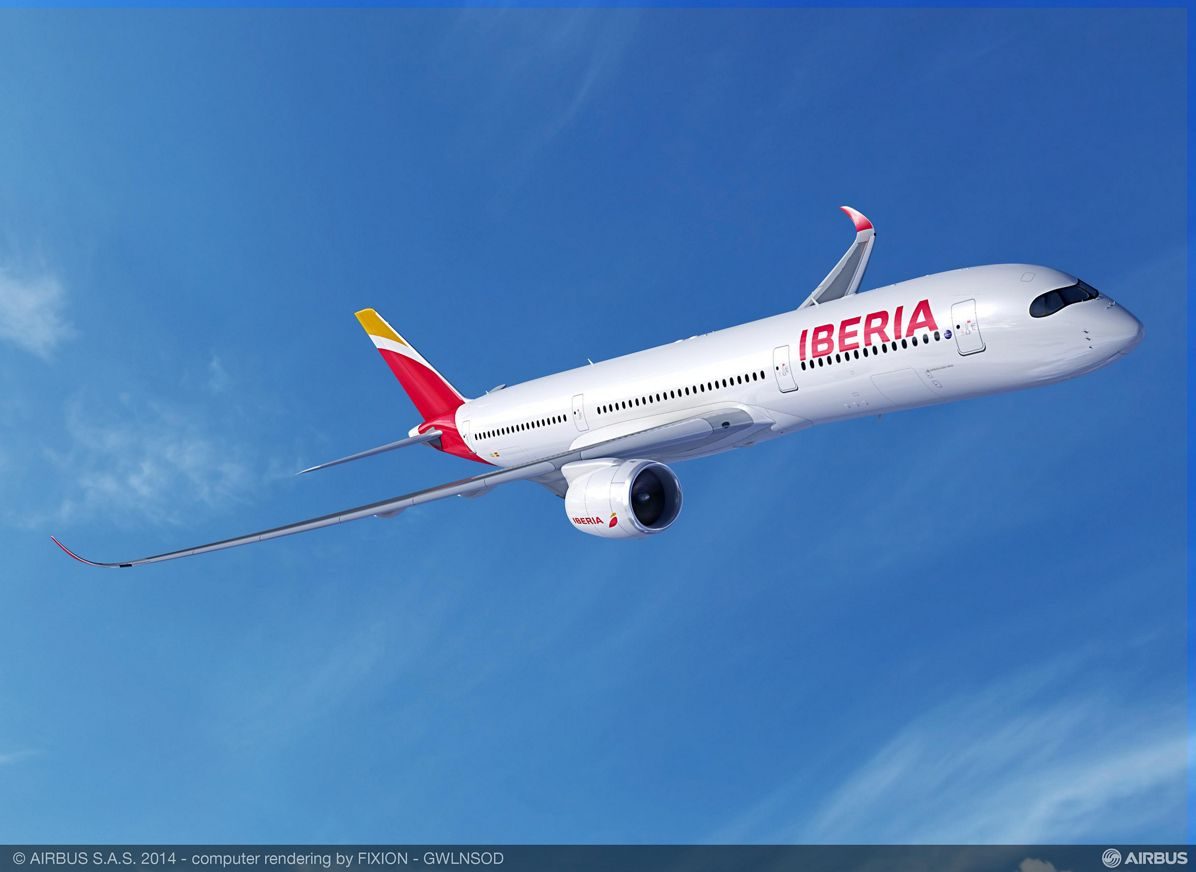 Iberia, arriva il primo A350-900. Quattro nuove rotte, inclusa Palermo
