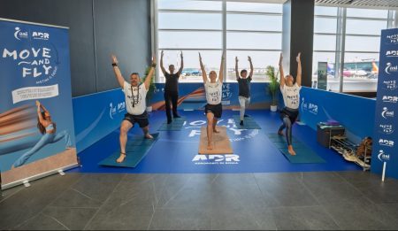 Fiumicino: dallo yoga al minigolf, l’attesa in aeroporto passa dallo sport