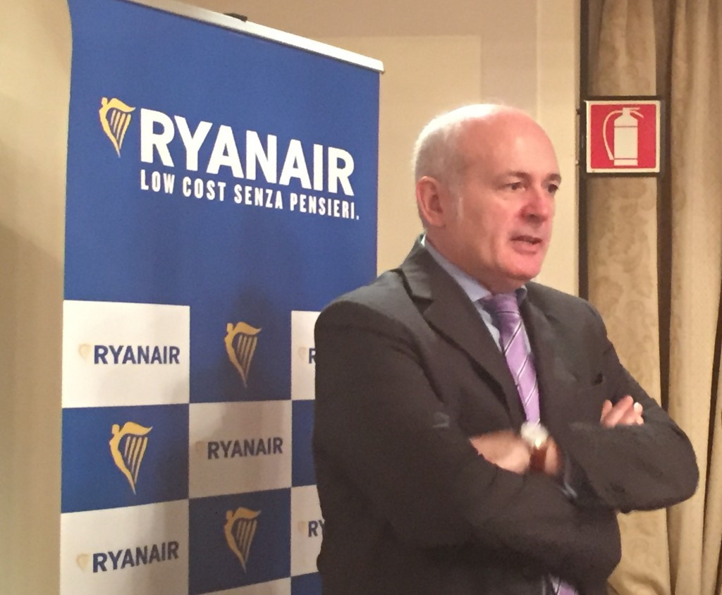 Alborante, Ryanair: «Allo studio tariffe dedicate alle agenzie di viaggio»