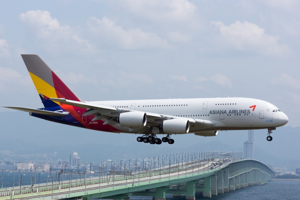 Asiana Airlines potenzia la capacità su Roma