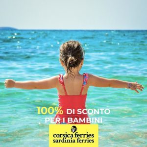 Corsica Sardinia Ferries: bambini gratis per chi prenota entro il 16 maggio