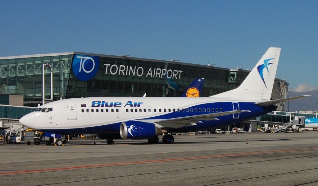 Blue Air rafforza il network italiano, nuovi voli su Torino e Milano