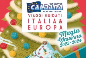 Online il catalogo inverno di Caldana Europe Travel
