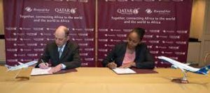 RwandAir e Qatar Airways siglano un codeshare. Nuova rotta Kigali-Doha