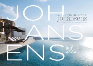 Luxury hotels 2021, 8 strutture italiane nella guida di Condé Nast Johansens