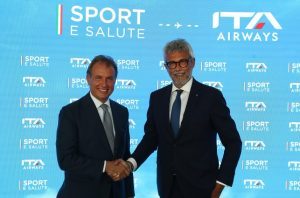 Ita Airways, intesa con Sport e Salute: tariffe agevolate per gli iscritti a Ssd e Asd