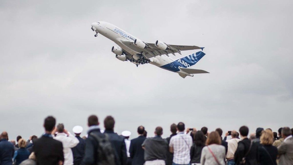 Airbus: ordini per 39,7 miliardi di dollari al Salone di Parigi