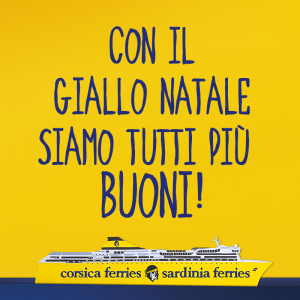 Per Corsica Sardinia Ferries il regalo è sotto l’albero, un “Corsicadeau” per raggiungere le isole del Mediterraneo