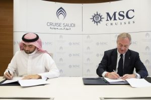 Le navi Msc approdano in Arabia Saudita: firmata la partnership con Cruise Saudi