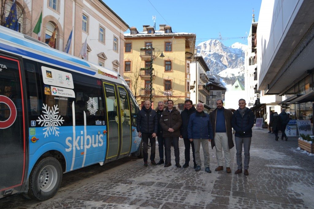 Cortina 2026: Skibus raddoppiato per una mobilità green e smart