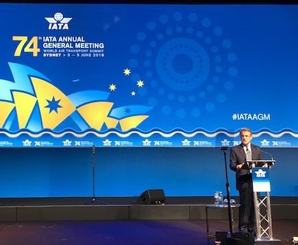 Iata: utili per 33,8 miliardi di dollari nel 2018