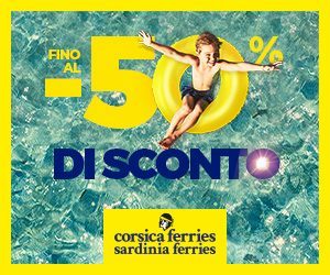 Nuova promo Corsica Sardinia Ferries per le prenotazioni fino al 20 luglio